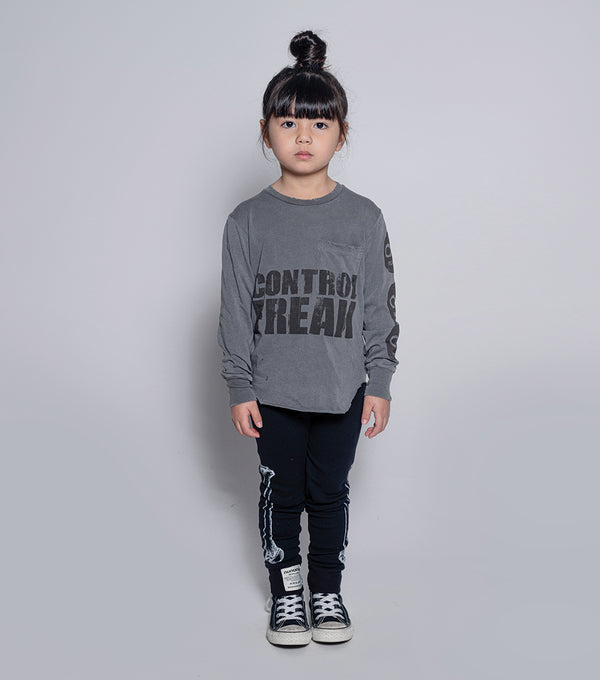 Nununu Side Bone Leggings Black