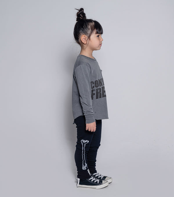 Nununu Side Bone Leggings Black