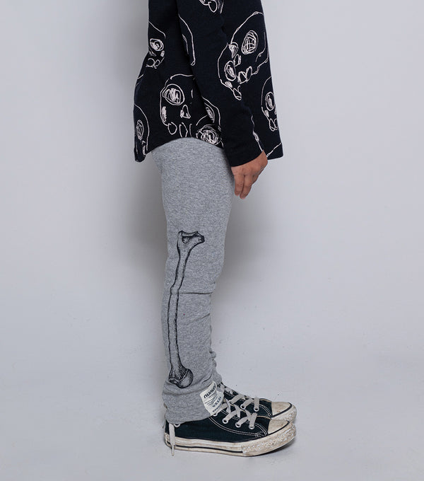 Nununu Side Bone Leggings Heather Grey