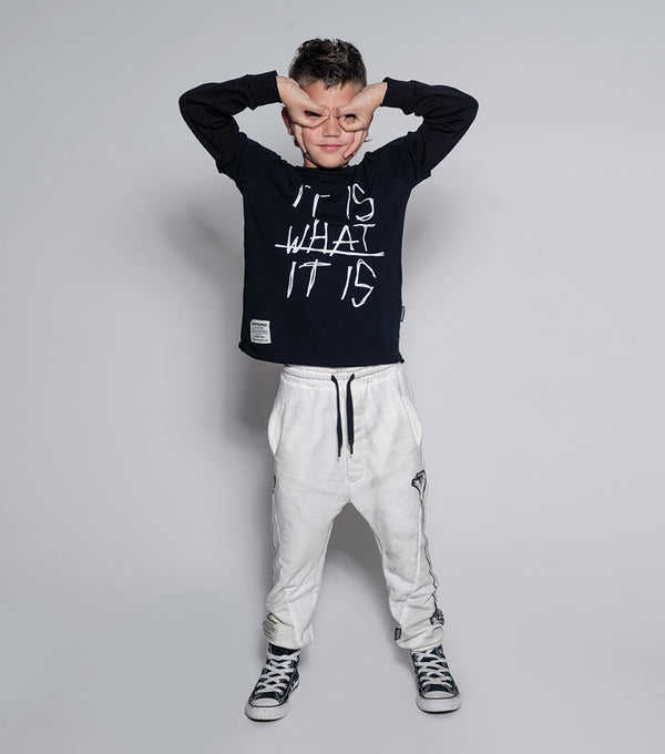 Nununu Side Bone Sweatpants Dirty Powder Pink