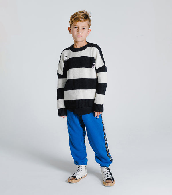 Nununu Side Elements Sweatpants Blue