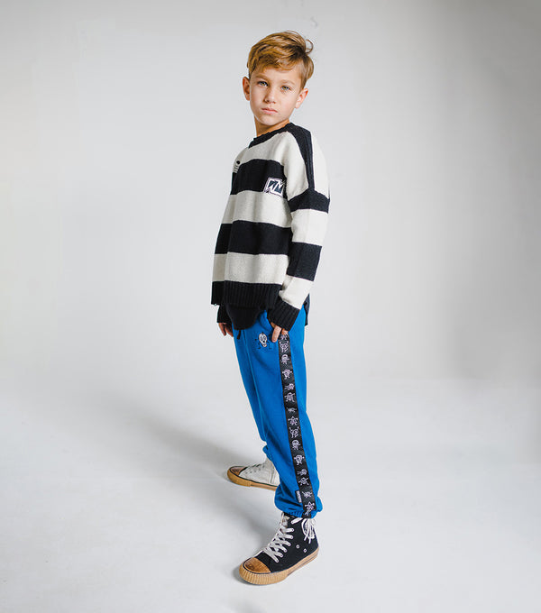 Nununu Side Elements Sweatpants Blue