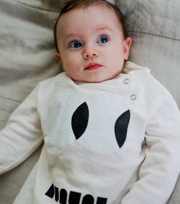 Nununu Side Eye Overall White