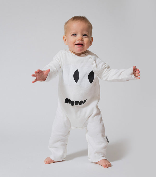 Nununu Side Eye Overall White