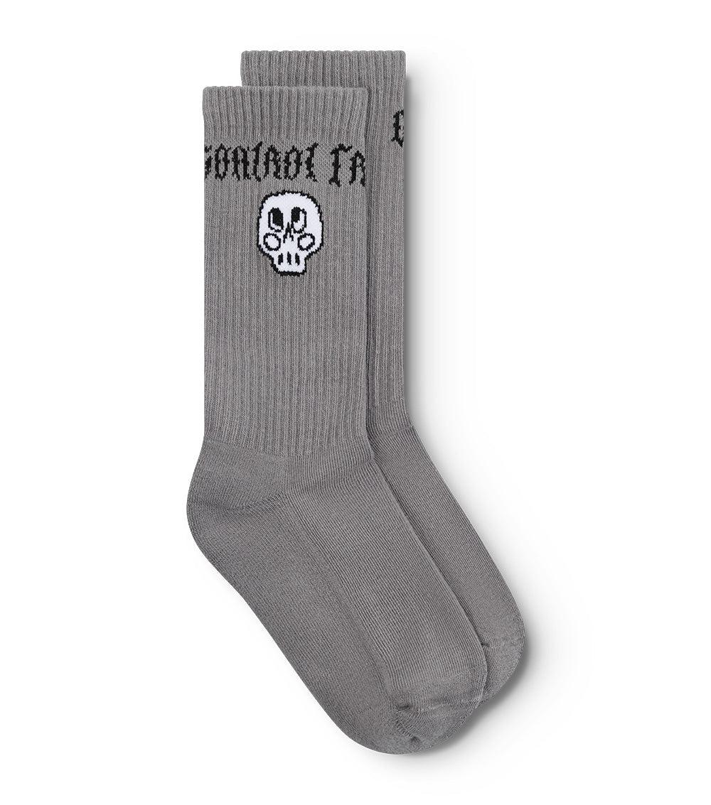 nununu silou skull socks concrete