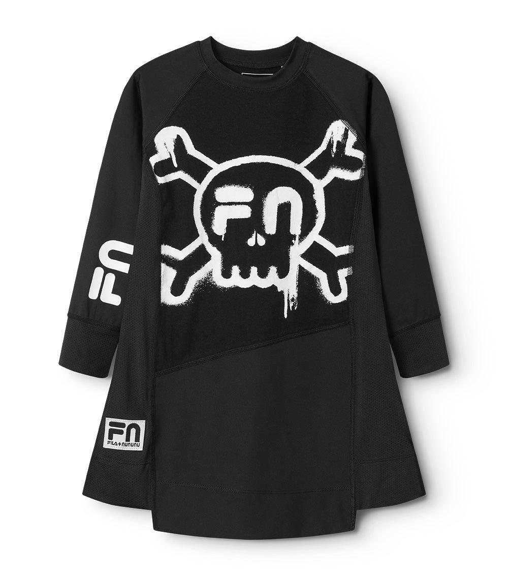 nununu skull dress