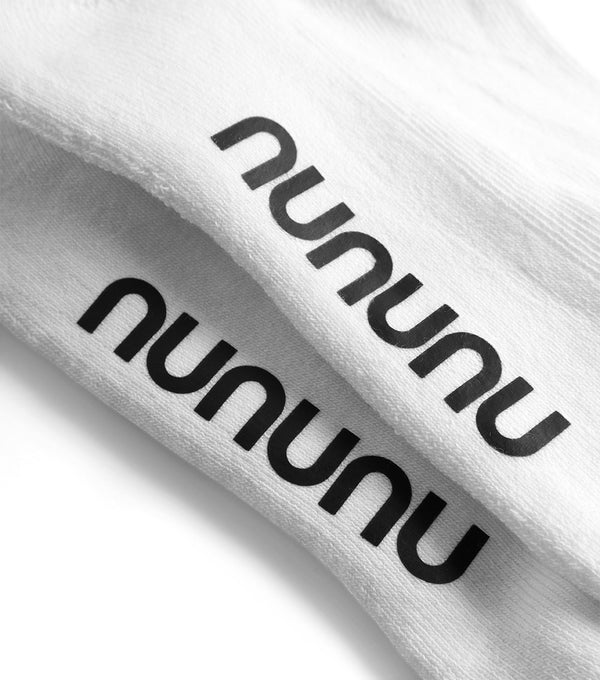 Nununu Skull Socks Set (two Pack) White