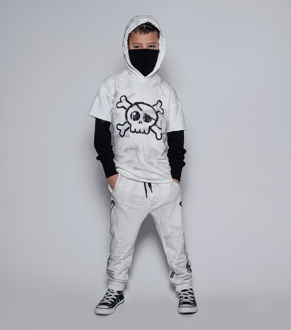 Nununu Skull Twofer Ninja Hoodie
