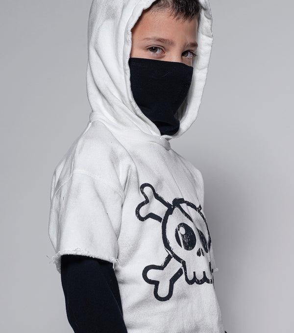 Nununu Skull Twofer Ninja Hoodie