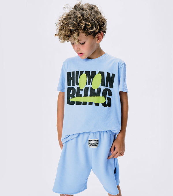 Nununu Smirkey T-shirt Foggy Blue