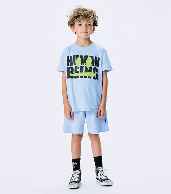 Nununu Smirkey T-shirt Foggy Blue