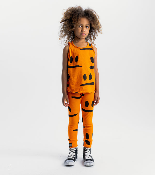 Nununu Smirks Tank Top Orange Sun