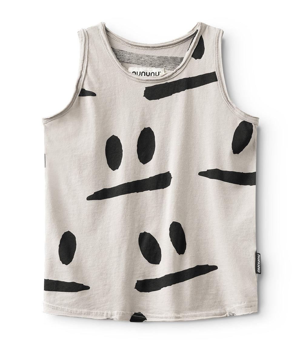 nununu smirks tank top smokey grey