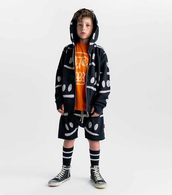 Nununu Smirks Zip Hoodie Black