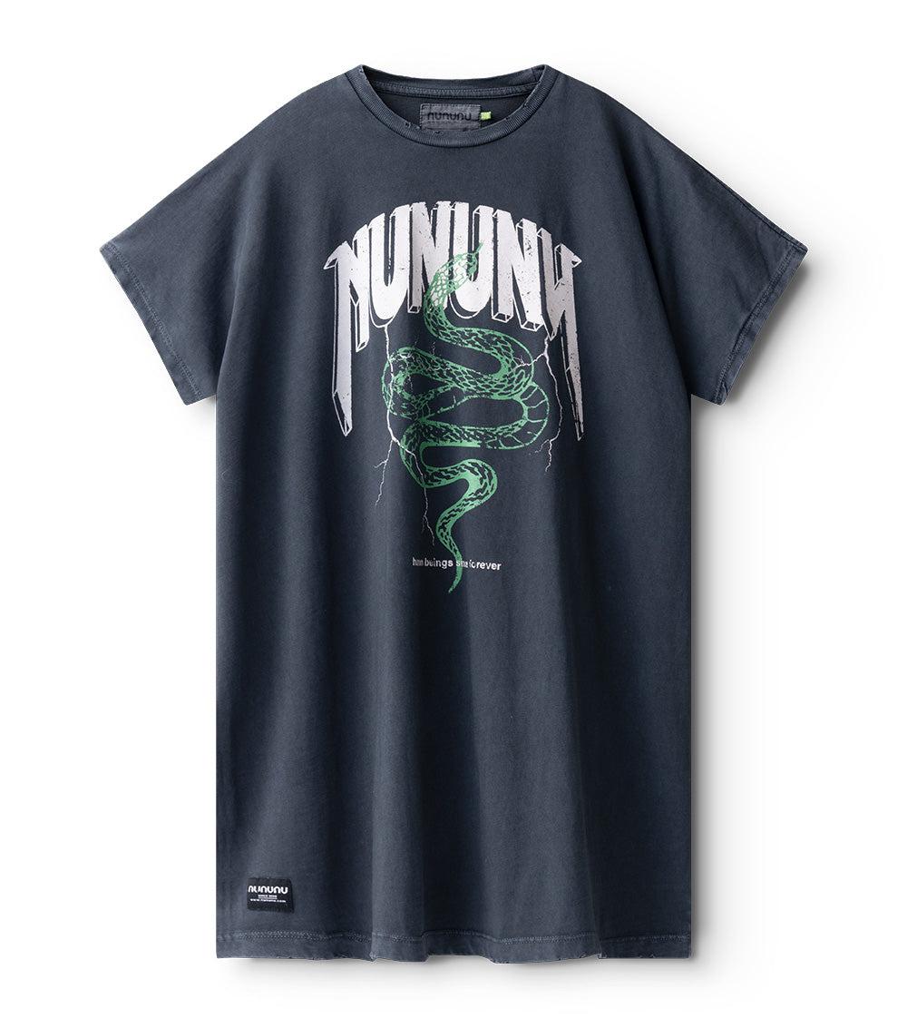 nununu snake box dress