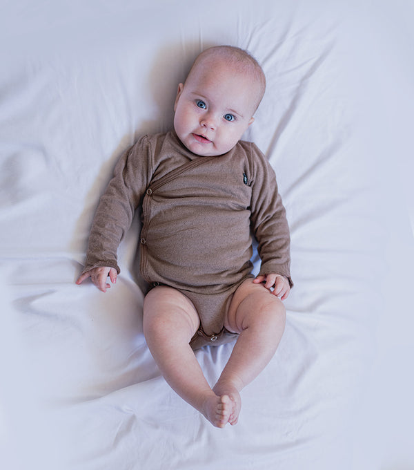 Nununu Soft Envelope Onesie Powder Pink