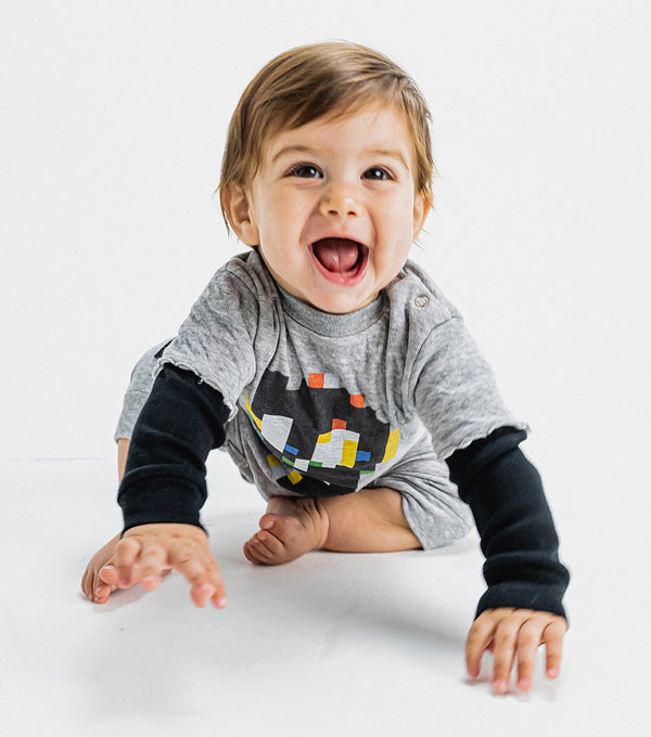 Nununu Soft Pixel Skull Overall