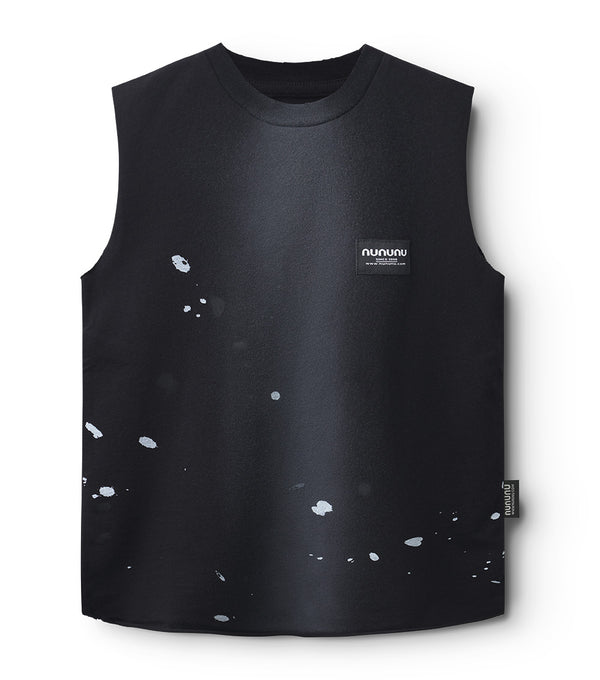 Nununu Splash Sleeveless Shirt Black