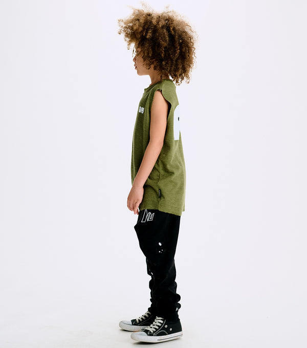 Nununu Spookies Sleeveless Shirt Olive