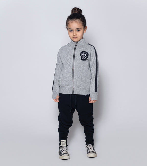 Nununu Sporty Zip Training Jacket Heather Grey