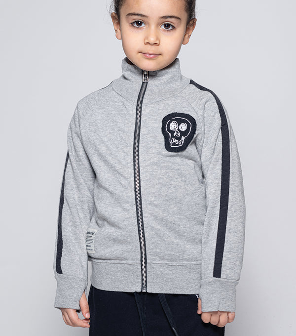 Nununu Sporty Zip Training Jacket Heather Grey