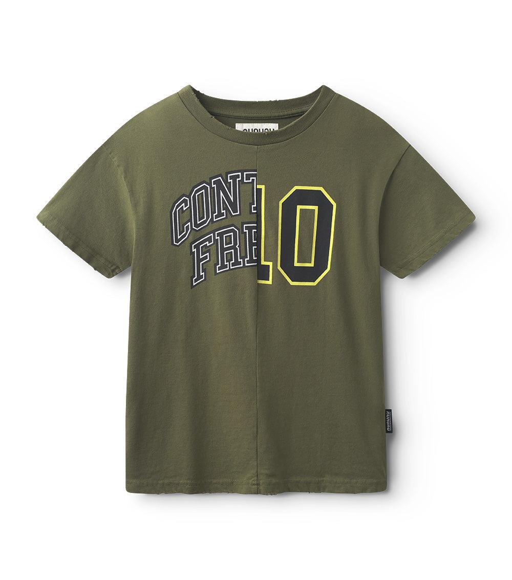 nununu squad t-shirt olive