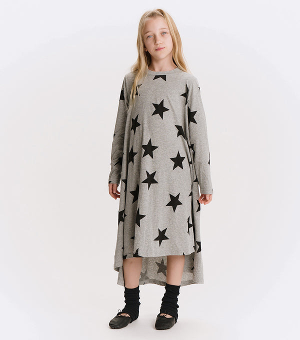 Nununu Star 360 Dress Heather Grey