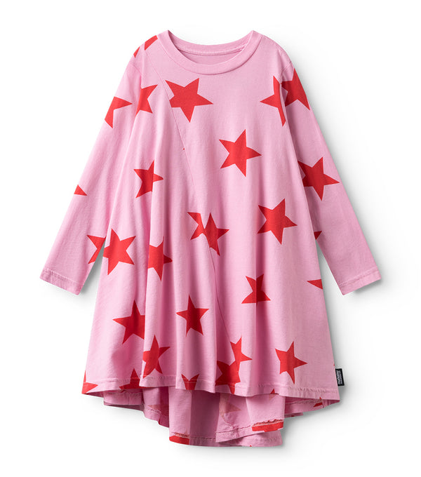 Nununu Star 360 Dress Super Pink
