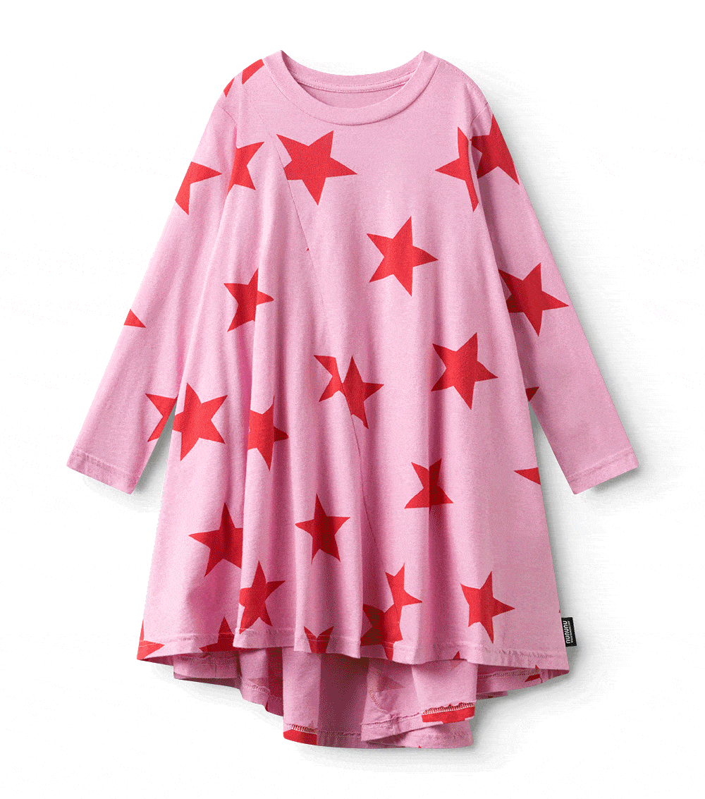 nununu star 360 dress super pink