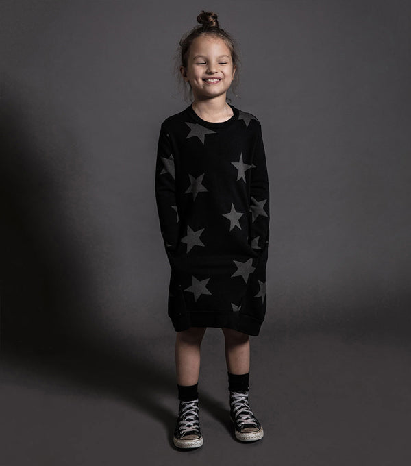 Nununu Star A Dress Black