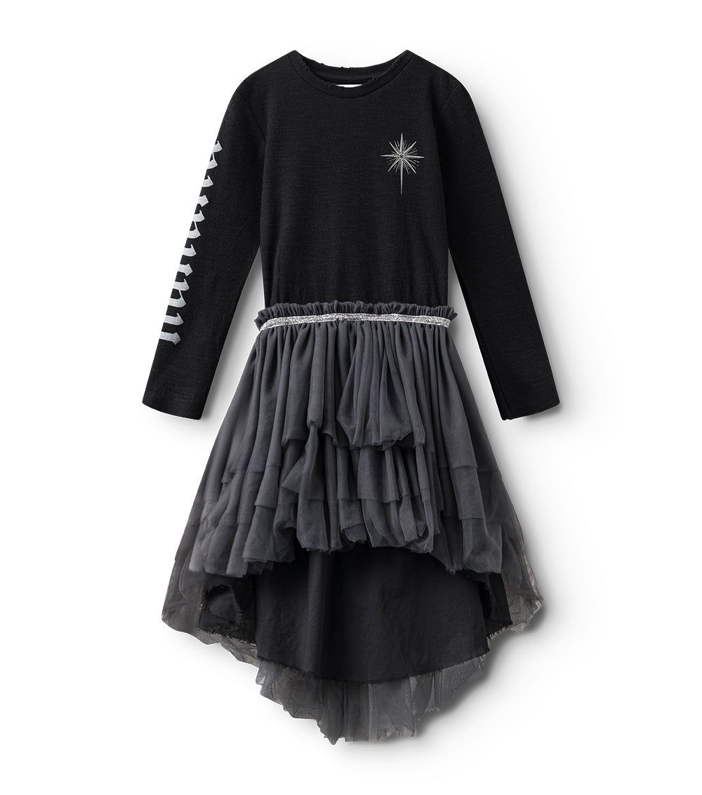 nununu star bright tulle dress