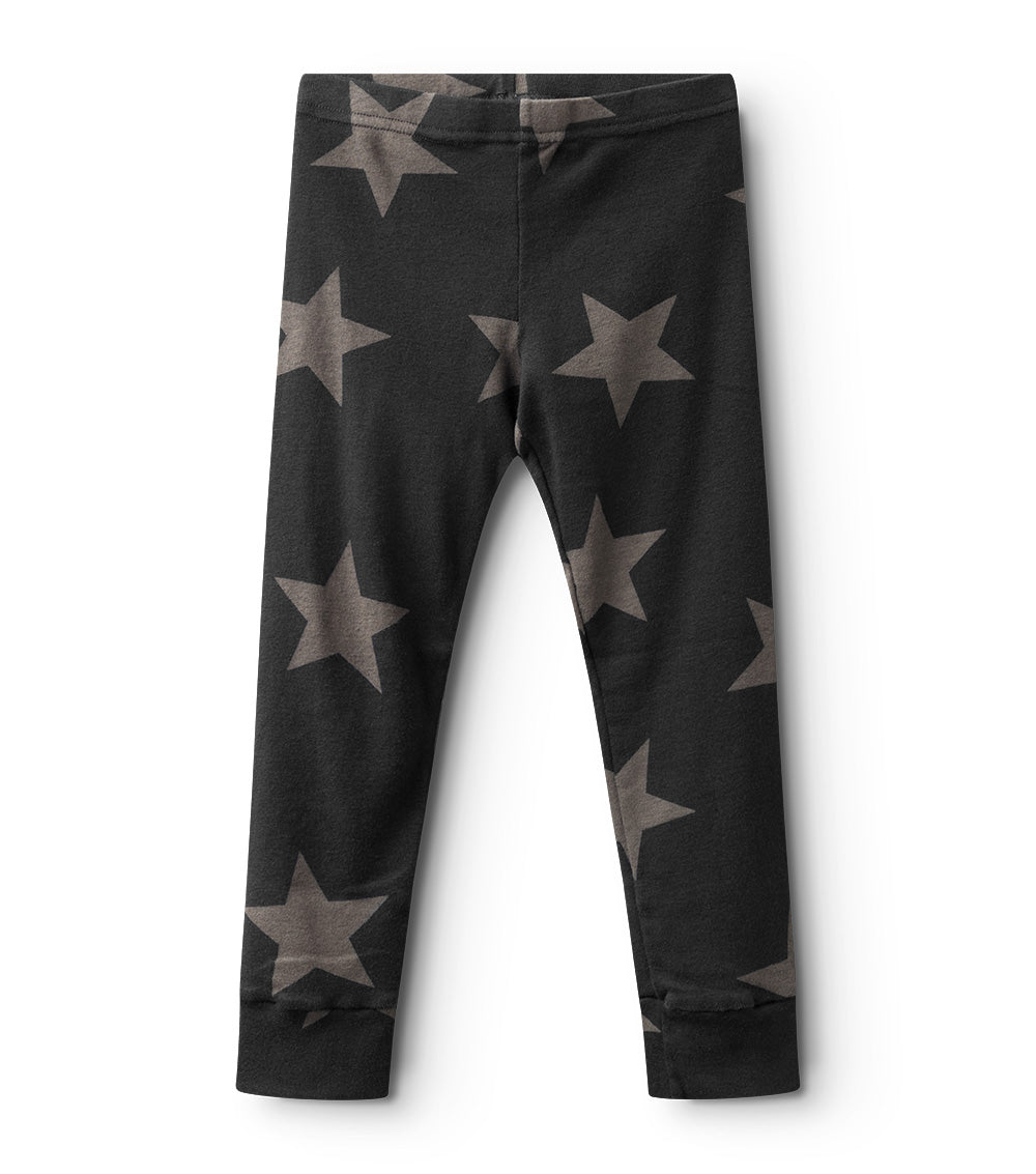 nununu star leggings black