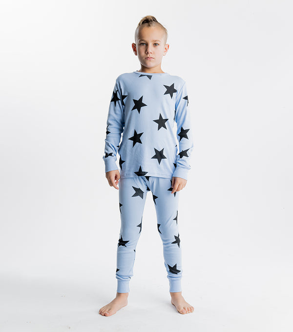 Nununu Star Leggings Foggy Blue