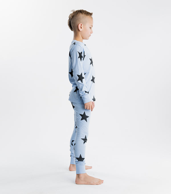 Nununu Star Leggings Foggy Blue
