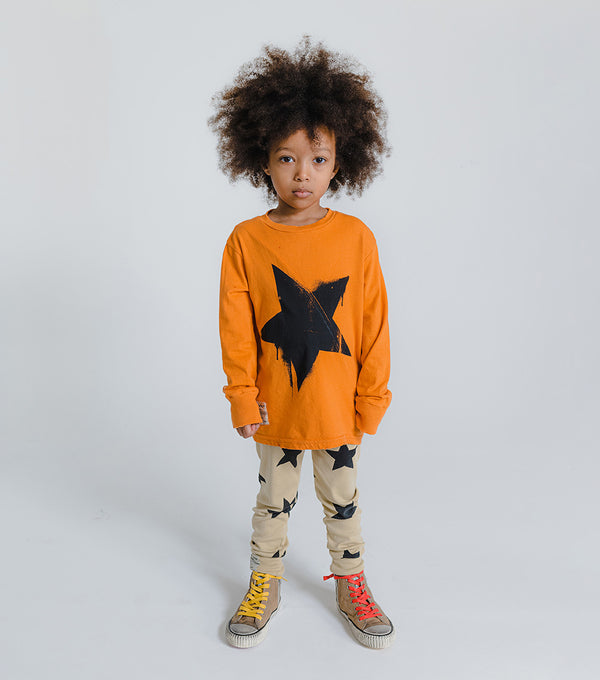 Nununu Star Leggings Mocha