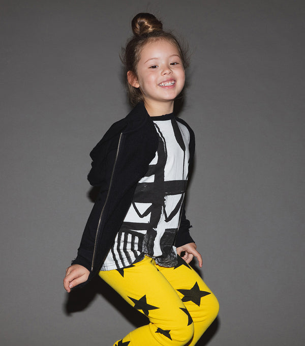 Nununu Star Leggings Natural