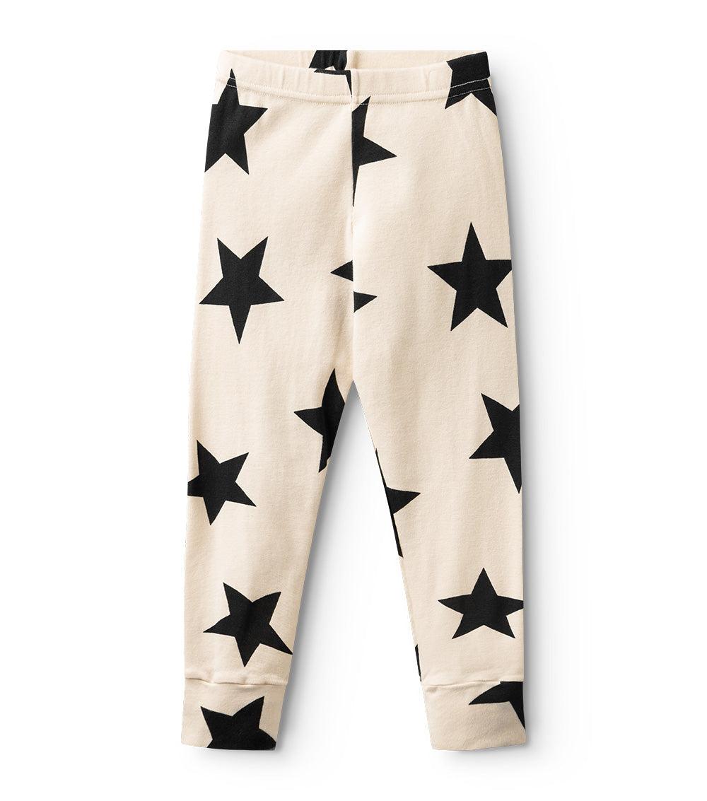nununu star leggings natural