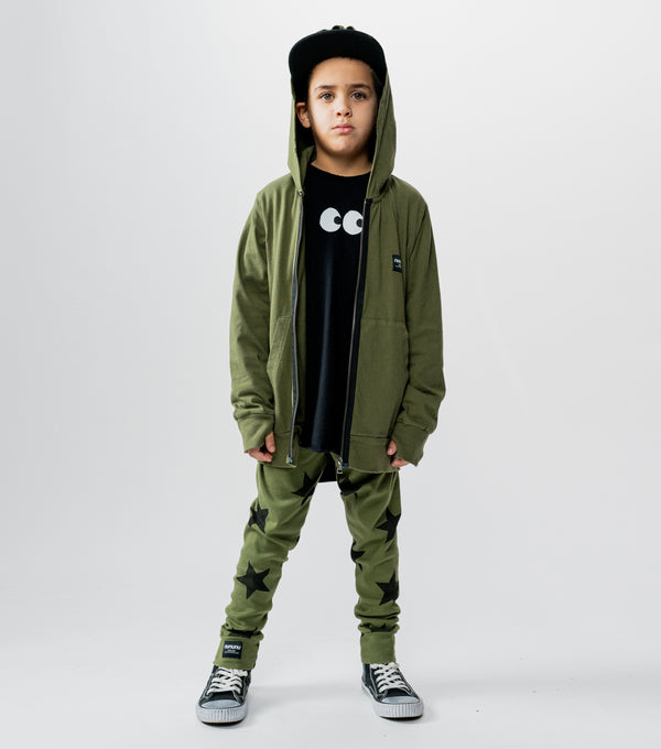 Nununu Star Leggings Olive