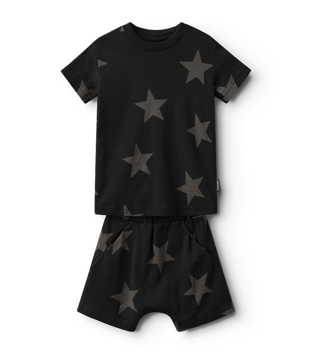 nununu star loungewear black