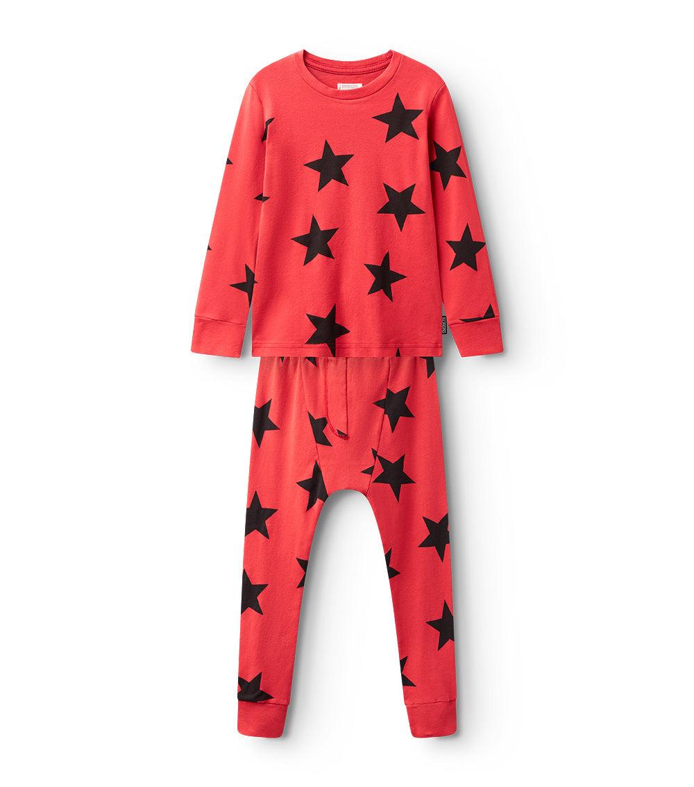 nununu star loungewear smokey red