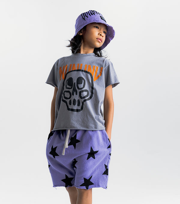 Nununu Star Rounded Sweatshorts Mauve Mist
