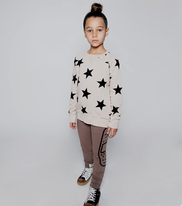 Nununu Star Sweatshirt Natural