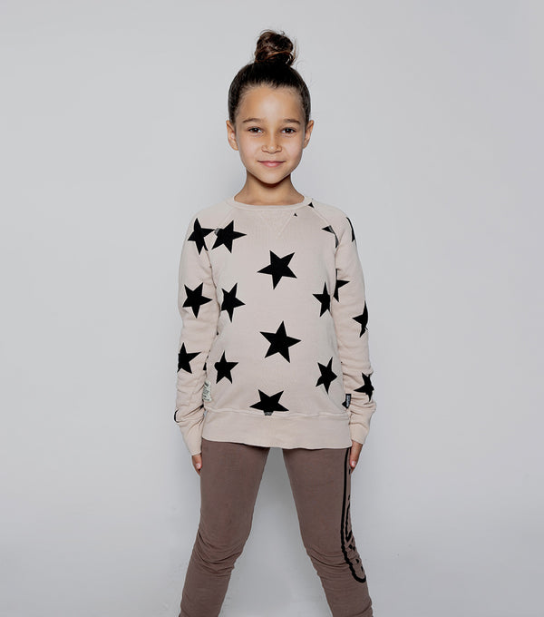 Nununu Star Sweatshirt Natural