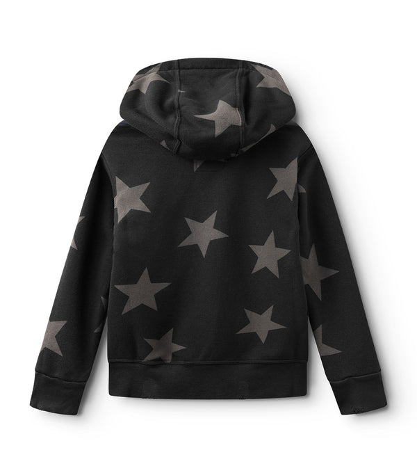 Nununu Star Zip Hoodie Black