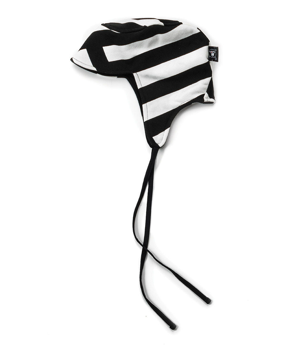 nununu striped shapka hat