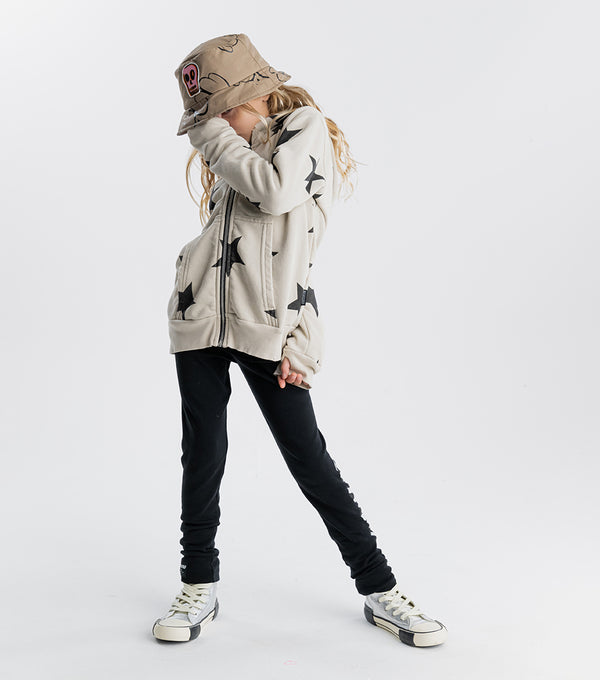 Nununu Stripey Snake Leggings Black