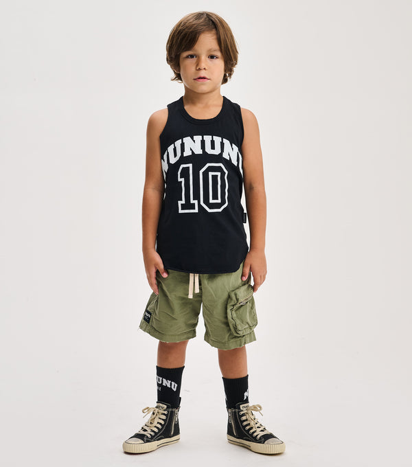 Nununu Summer Cargo Shorts Olive