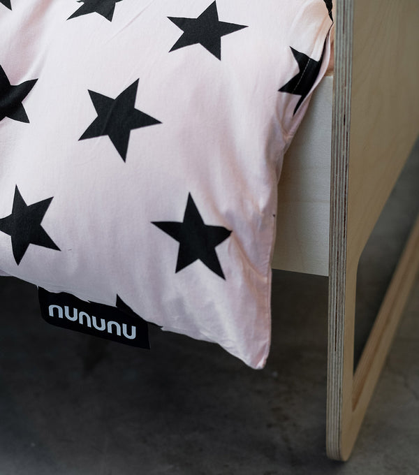 Nununu Super Soft Star Bedding Set Powder Pink