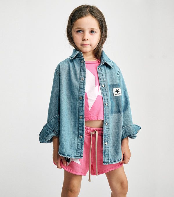 nununu Superstar Cropped Shirt