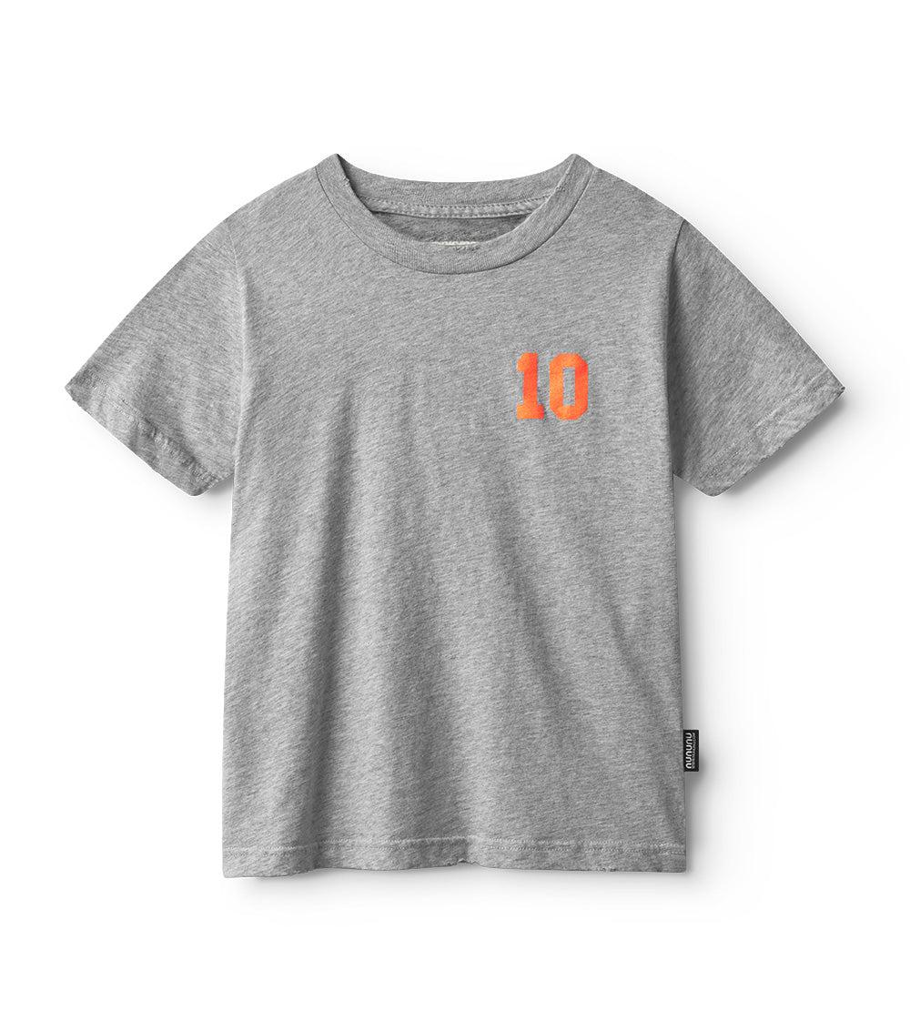 nununu team nu t-shirt heather grey